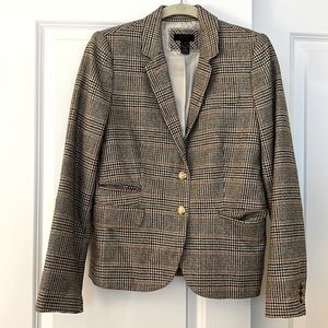 Jcrew Houndstooth Blazer sz 6